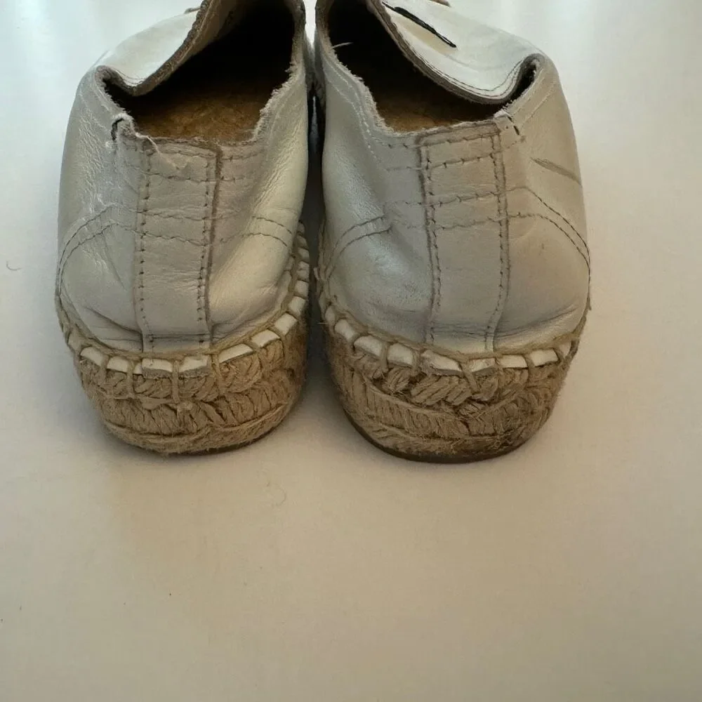 Soludos Jason Polan Wink Embroidered Leather Espadrilles Women’s Size 7‎ Shoes
